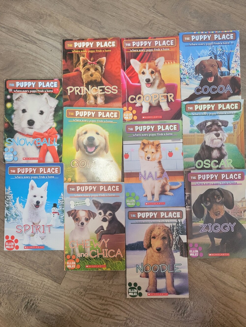 Collection Of 11 Assorted Puppy Place Paperback Kids Books - GUC